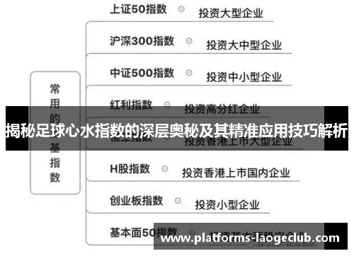 揭秘足球心水指数的深层奥秘及其精准应用技巧解析